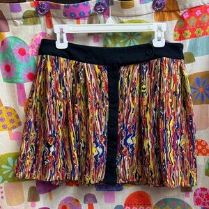 Johnathan Saunders Button Down Skirt. Size 9